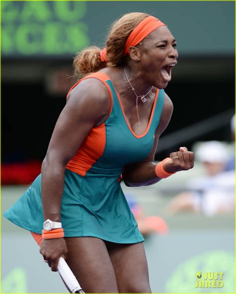 One word, wow!!!!, perfect body!!!, perfect calves!!!! Serena Williams' Insanely Jacked Physique Helps Her ...