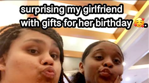 What should gift my girlfriend on her birthday. SURPRISING MY GIRLFRIEND FOR HER BIRTHDAY!!!! - YouTube