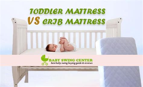 Crib mattresses are sized just under that to fit properly and snugly, mostly at 51.625 inches long by 27.25 inches wide. Toddler Mattress VS Crib Mattress Comparsion 2020
