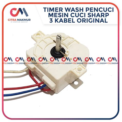 Maybe you would like to learn more about one of these? Timer Pencuci Sharp Wash putih Original Asli Mesin Cuci ...