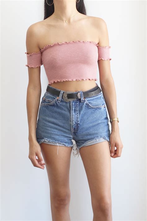 Get the best deals on jeans with out spandex and save up to 70% off at poshmark now! pinterest // flaminpeyton ♁ | Tube top outfits, Fashion ...