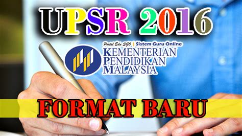 Cikgu wan bahagian b 15 markah. Format Baru UPSR