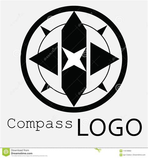 44 compass logos ranked in order of popularity and relevancy. Black And White Compass Logo. Vector Icon. Rose Of Wind ...