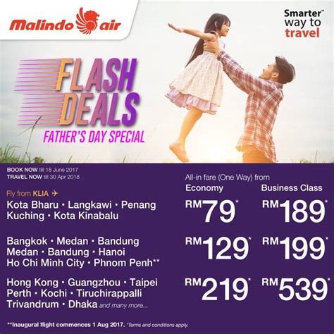 Get the rm50 cash voucher to be used on your next flight booking with malindo. Malindo Air KL - Penang / Langkawi RM79, Kuching RM99 & KK ...