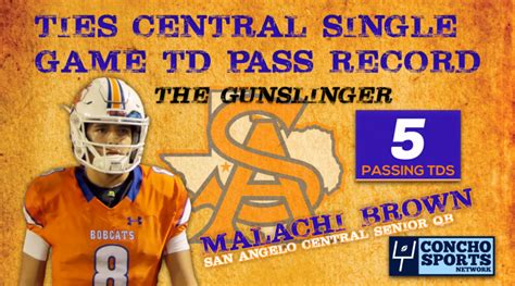 I was very busy during my stay in san angelo and didn't have the opportunity to use the pool or other amenities. WATCH: Central QB Malachi Brown's Single-Game Passing ...