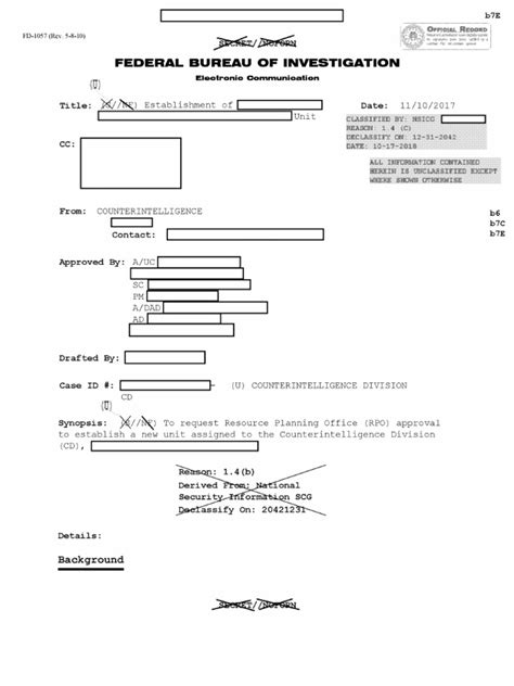 The fbi organizational chart 3 is easily printable and editable in word, pdf, powerpoint. FBI Media Leak Unit