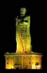 Thiruvalluvar was a famous poet, scholar, and philosopher. Thiruvalluvar Statue - Kanyakumari