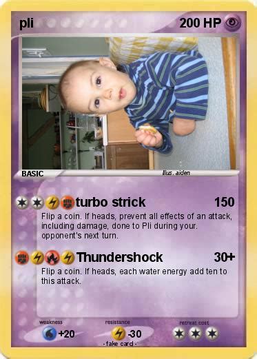 Pli is the largest gift, loyalty and hospitality card manufacturer on the planet. Pokémon pli - turbo strick - My Pokemon Card