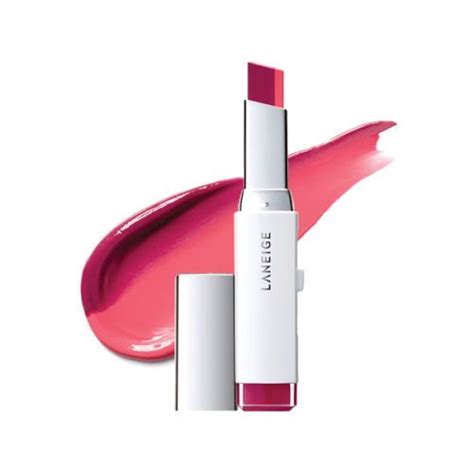 Laneige, derived from korean cosmetics major company 「amore pacific」means 「snow of nature」 in french, and its concept is to seek the radiant beauty like a snow crystal. laneige that seeks professional, natural style and strong woman has been so popular over the world among. LANEIGE Two Tone Lip Bar 2g | Laneige two tone lip bar ...