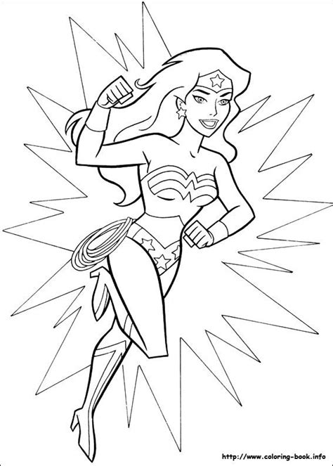 She's a memorable character for most of us. Wonder Woman coloring page | Animal crafts | Pinterest ...