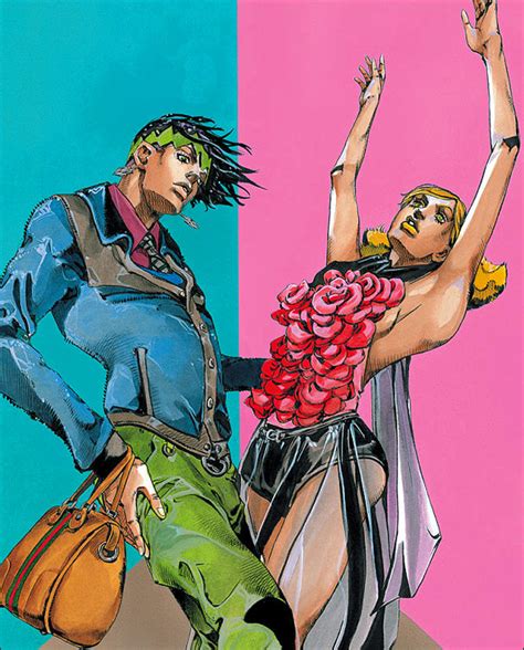 .hirohiko araki, taking the form of a fantastic illustrated story titled jolyne, fly high with gucci. the tale features imaginary character jolyne cujoh — the amorphous star of araki's jojo's bizarre. Parceria // Notícias // FFW