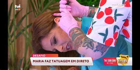 Georgina rodríguez surpreendida pela melhor amiga. Maria Botelho Moniz faz tatuagem em direto no Você na TV ...