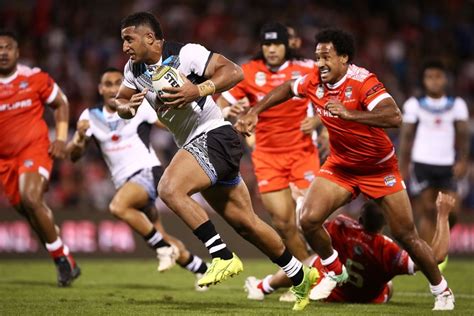 You give him the ball and he runs over everyone. Teamlist: Kikau named for Fiji - Panthers