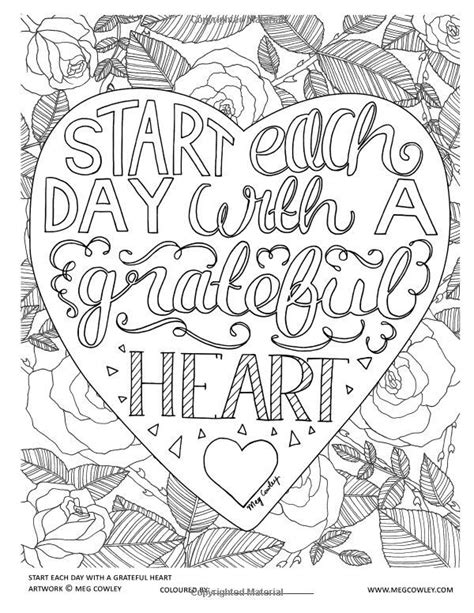 (10 patterns) gratitude coloring pages. Pin by Melany Van Den Heever on Colouring pages | Love ...