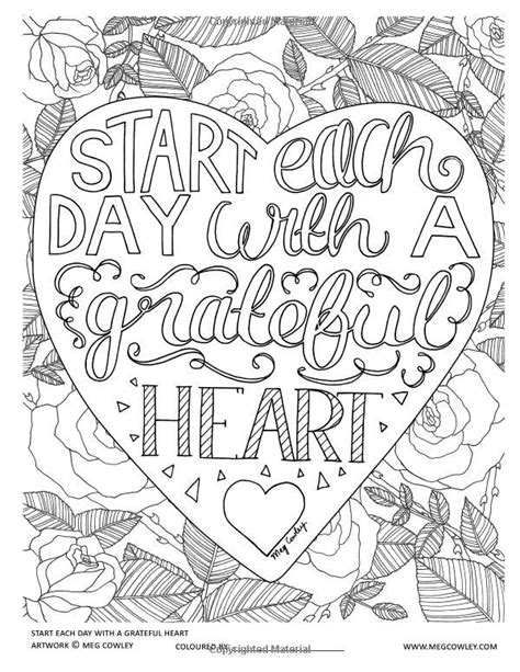 (10 patterns) gratitude coloring pages. Pin by Melany Van Den Heever on Colouring pages | Love ...