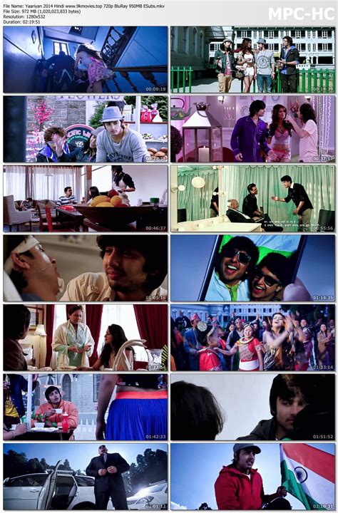 Hdmoviearea, 480p movies, dual audio movies, hollywood & bollywood movies. Yaariyan 2014 Hindi 720p BluRay 970MB ESubs Download ...