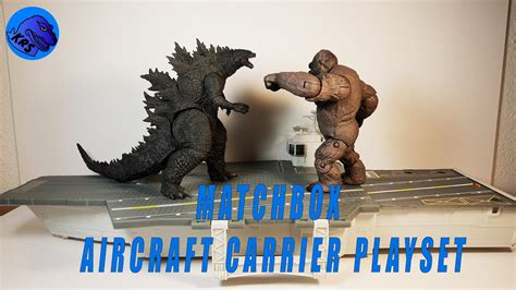 Kong is a 2021 kaiju crossover film by legendary pictures and warner bros. MATCHBOX Top Gun Maverick Aircraft Carrier Playset REVIEW ...