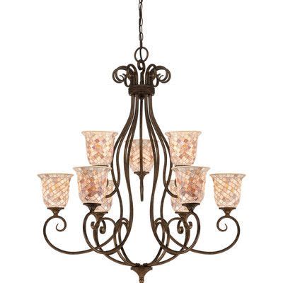 Explore a wide range of the best mosaic chandelier on aliexpress to find one that suits you! Quoizel Monterey Mosaic 9 Light Chandelier | Art glass ...