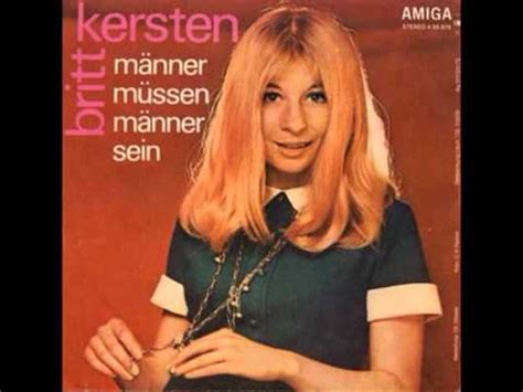 Sie haben geantwortet, dass sie das ganze manuskript lesen wollen. Britt Kersten - Blond wird groß geschrieben 1967 - YouTube ...