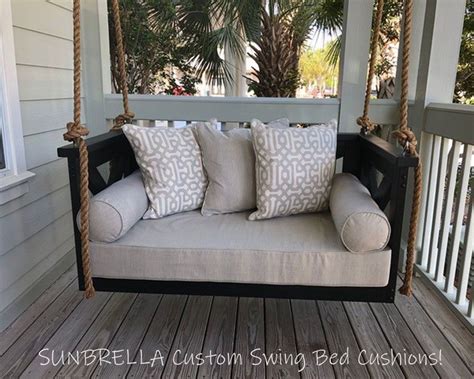 Outdoor daybed cushions and covers. Sunbrella Custom Daybed Cushion - Twin Bed Size - Porch ...