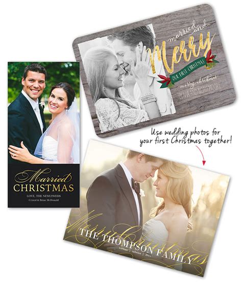 Using wedding photo christmas card. New Traditions with Shutterfly Holiday Greeting Cards — Sponsor Highlight | Wedding Inspirasi