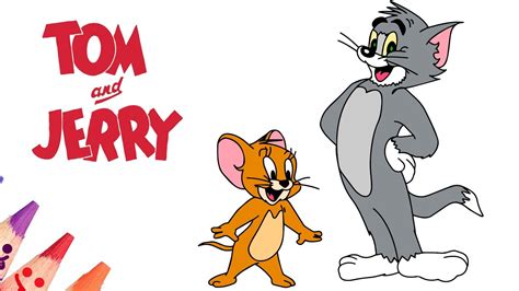 Tom and jerry ★ how to draw jerry (tom and jerry) ★ step by step. TOM and JERRY How to Draw and Color (full episode) - YouTube