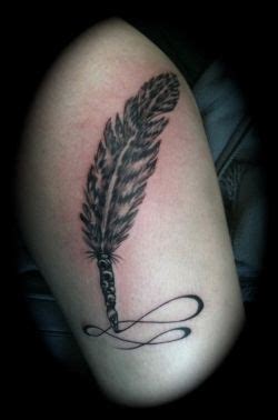 You can also dedicate this to the person who has given you both. The meaning behind a feather quill tattoo is different for ...