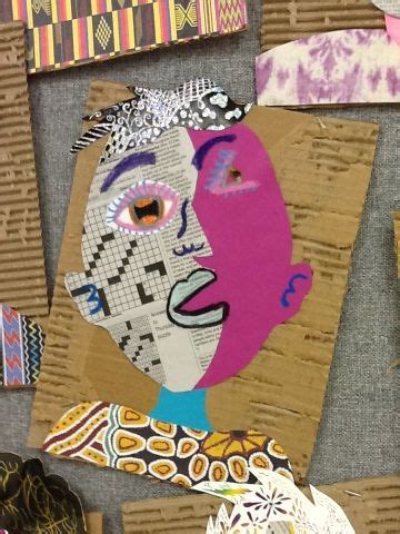 Die erste offizielle phase des kubismus wird als analytischer kubismus bezeichnet. Picasso portraits revisited | Kinder kunst, Kunstprojekte ...