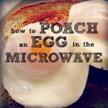 Maybe you would like to learn more about one of these? How To Poach An Egg In The Microwave - Housewife How-To's®