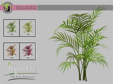 Sims 4 leaning palm tree. NynaeveDesign's Areca Palm