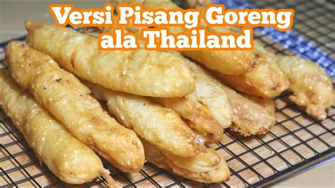 Kupas pisang, potong melintang setebal 1 cm. Pisang diOlah seperti ini ternyata enaak. Pisang Goreng ...