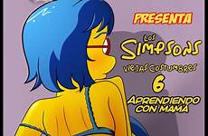 simpsons comics sex hentai cartoon mom learning milhouse animation
