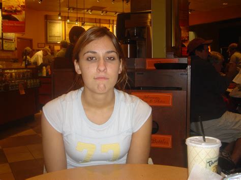 Busty blonde teen takes a mouth full of cum! sperm mouth | gummiebear927 | Flickr