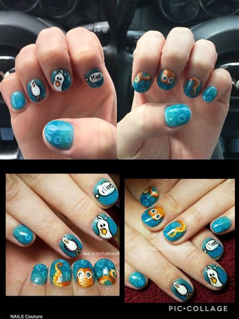 Walmart.com has been visited by 1m+ users in the past month Nemo and dory hank and seagull mine sns ombre nails | Ombre nails, Nails, Diamond nails
