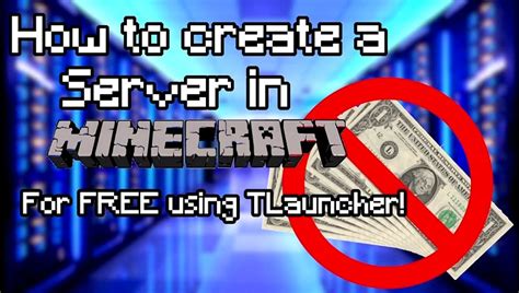 Maybe you would like to learn more about one of these? How to create a Minecraft server for Free using TLauncher ...