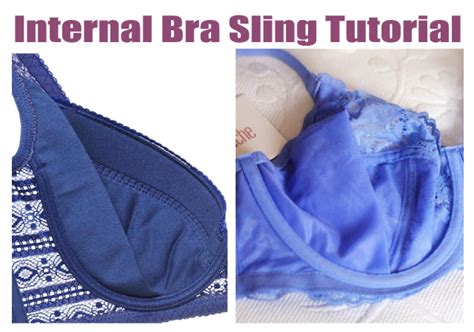 Tutorial - How to Create and Insert a Bra Sling — LilypaDesigns | Bra sewing pattern, Sewing ...