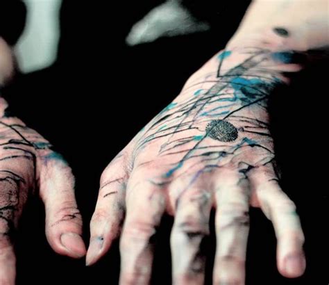 Check spelling or type a new query. Hand tattoo by Marta Lipinski | Post 16461 | Hand tattoos, Tattoos, Abstract tattoo