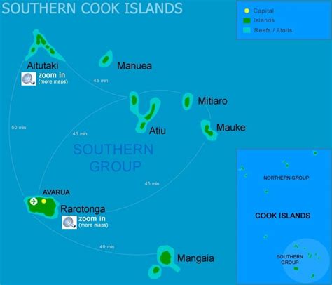 Maps are a terrific way to learn about geography. Cook Islands map | Cook islands, Island map, Island