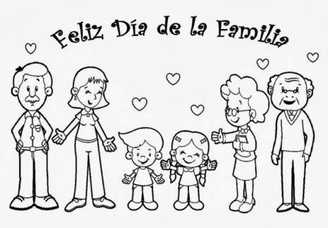 Se agregan miles de imágenes nuevas de alta calidad todos los días. Día de la Familia - Dibujos para descargar, imprimir y colorear