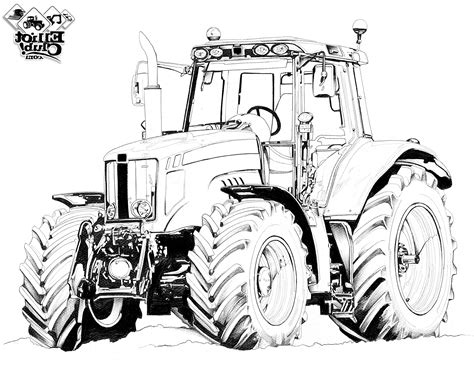 Coloriage.info vous présente le dessin tracteur 30 pdf en ligne gratuitement d'une résolution de 842x595. tracteur a colorier massey ferguson #tracteura