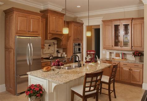 This lovely french chateau style country kitchen features the increasingly popular shades of grey. Carlton - Raised Panel Cabinet Door Style