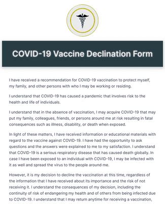 Maybe you would like to learn more about one of these? COVID-19 Vaccine Registration Form Template | JotForm