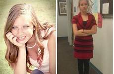 teen school forced after humiliated back her old dress knees she