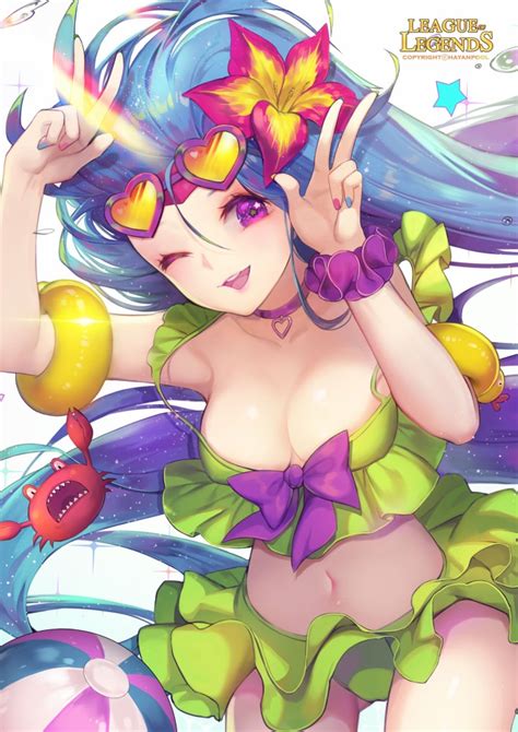 Pool party zoe by kezi. Pool Party Zoe Fanart by Hayanpool - Inven Global