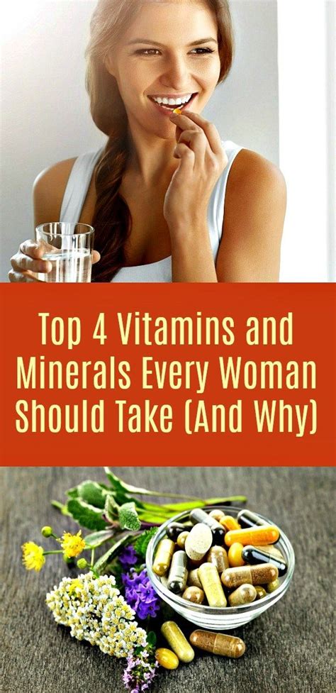 When looking for multivitamins check to see that the bottle has a usp (united states. Vitamins and Minerals: Top 4 Every Woman Should Take (And ...