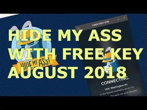 Click here to download the latest pc version for the free download trial or to get the latest version. HMA PRO VPN WITH FREE LICENSE KEY AUGUST 2018 | Free licensing, Washington dc, Youtube