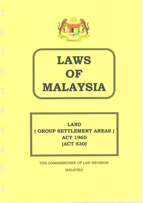 Akta tanah simpanan melayu (1). AKTA TANAH "GSA" ~ SEJAUHMANA WARGA FELDA FAHAM ...