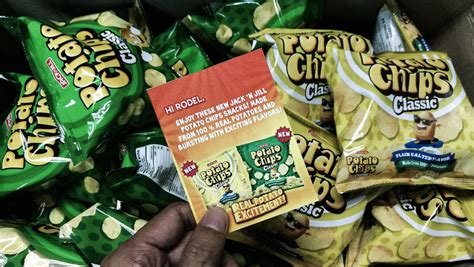 Jack 'n jill is one of the most famous brands under the universal robina corp. The New B'lue Perky Pear & New Jack 'n Jill Potato Chips ...