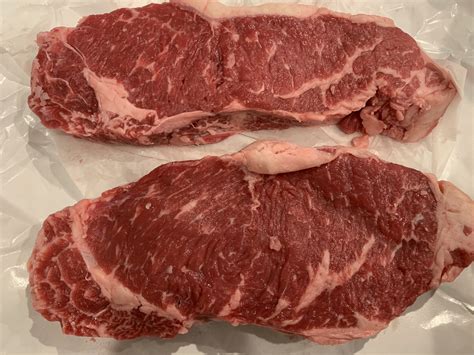 Pour some baking soda into a bowl. What would you grade these steaks? | TigerDroppings.com