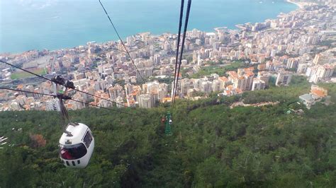 The téléphérique jounieh is situated in the bay of jounieh, north of beirut in lebanon. Telephrique Jounieh - LebanonUntravelled.com